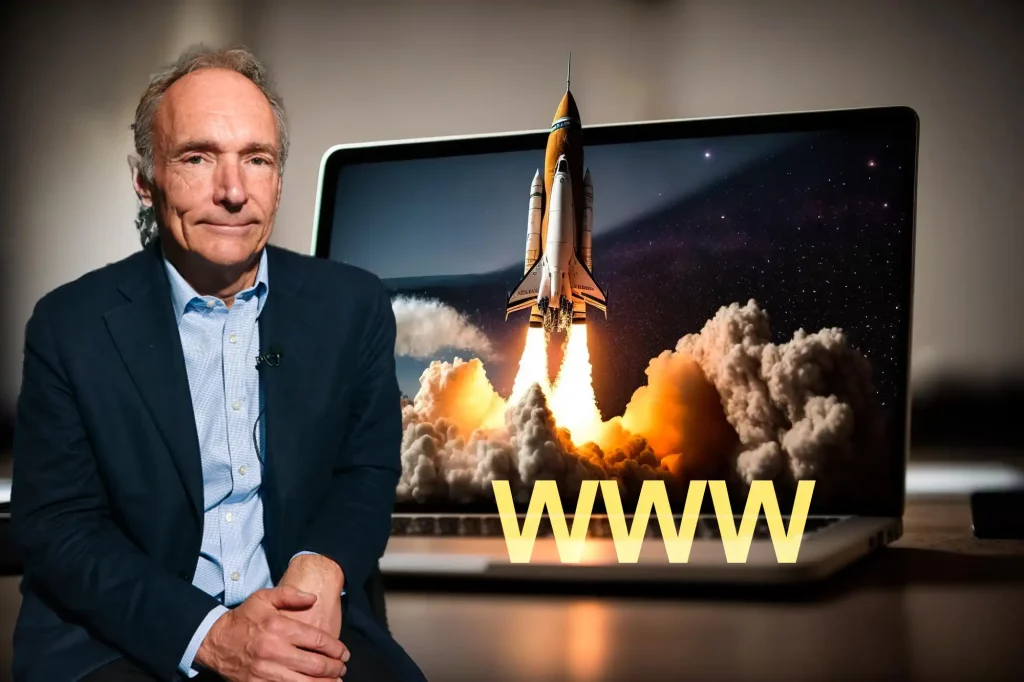 Tim Berners-Lee, premier site web